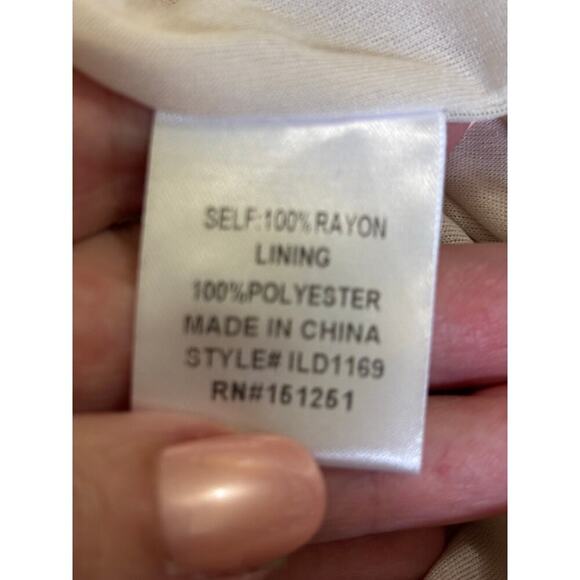 Baltic Born wrap maxi dress, blush pink, small, NWT, romantic, ethereal, soft - Picture 5 of 6